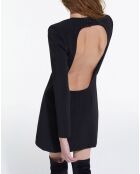 Robe Courte Dos Nu noire
