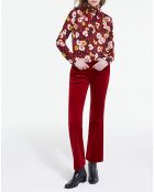 Top Lavalière Wild Blossom rouge/jaune