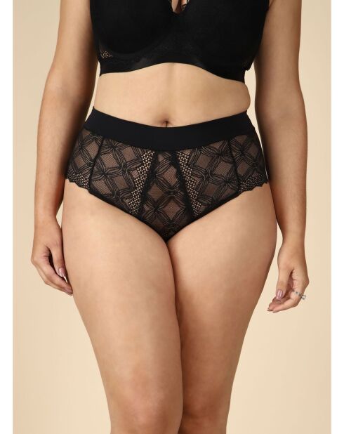 Shorty dentelle noir