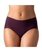 Boxer taille haute invisible Léna bordeaux