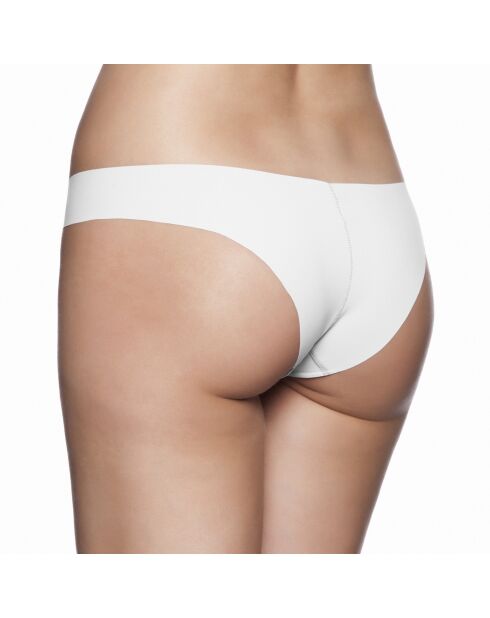 Tanga découpe laser blanc