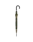 Parapluie automatique vert/beige