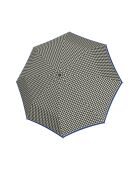 Parapluie automatique noir/blanc