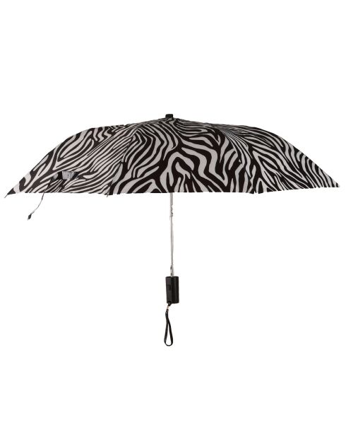 Parapluie pliant noir/blanc