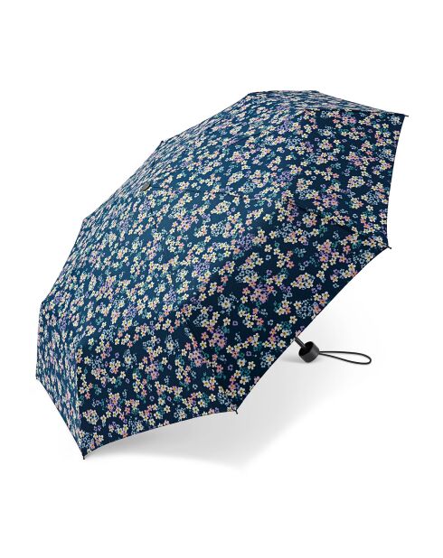 Parapluie pliant multicolore/bleu marine