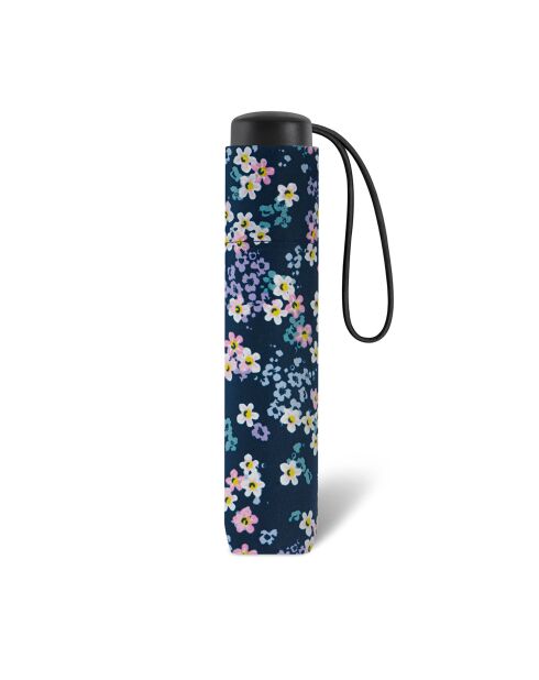 Parapluie pliant multicolore/bleu marine