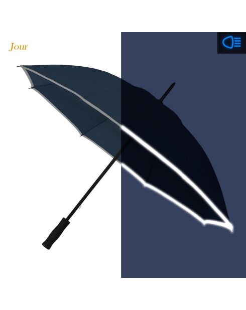 Marineblauer langer Regenschirm