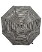 Parapluie pliant noir/blanc