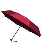 Mini Parapluie pliant rouge bordeaux
