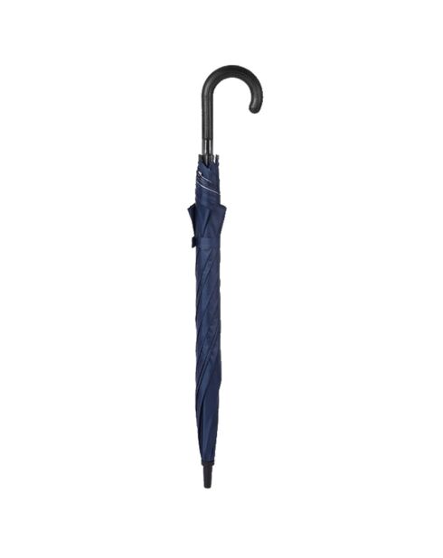 Parapluie automatique bleu marine/blanc