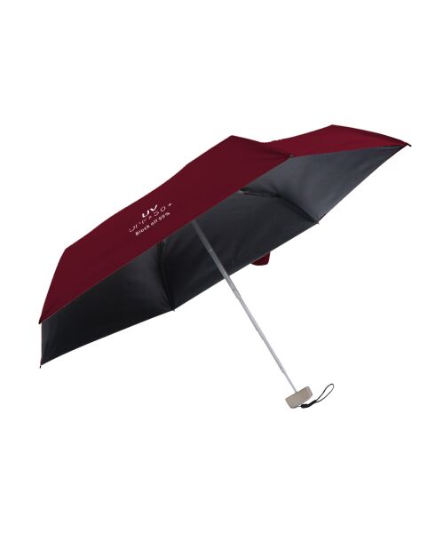 Parapluie pliant rouge bordeaux