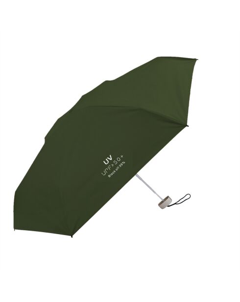 Parapluie pliant vert foncé