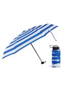 Mini Parapluie bleu/blanc