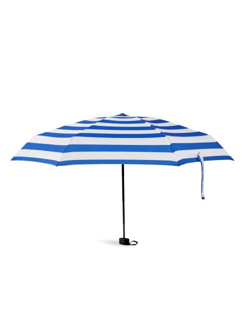 Miniparaguas azul/blanco