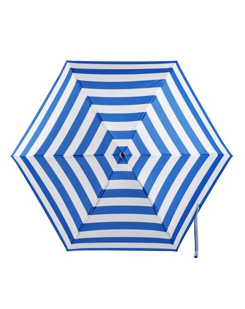 Miniparaguas azul/blanco