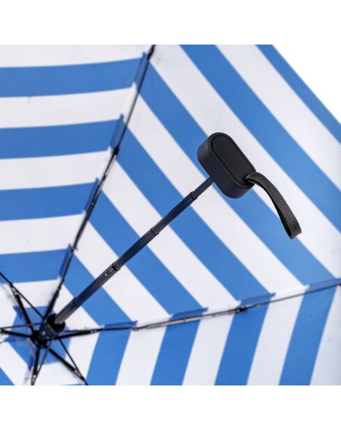 Miniparaguas azul/blanco