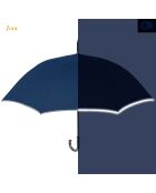 Parapluie long bleu marine