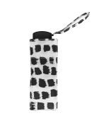 Parapluie pliant noir/blanc