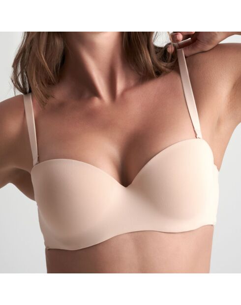 Soutien-gorge Strapless beige