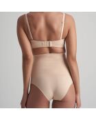 Reggiseno senza spalline beige