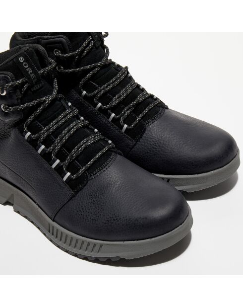 Boots en Cuir Mac Hill noires