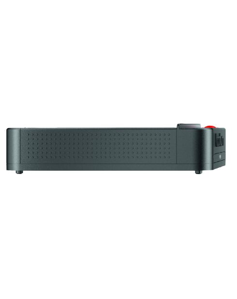 Grille-pain électrique plat noir