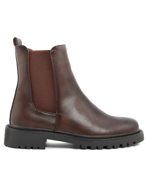 Chelsea Boots Mia marron