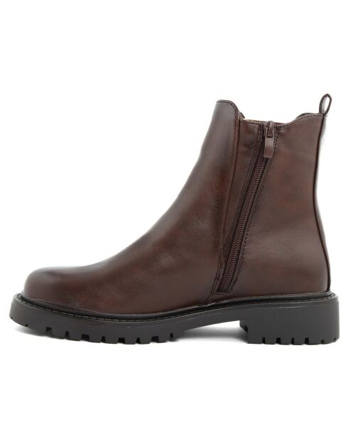 Chelsea Boots Mia marron