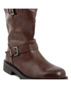 Bottines Joséphine marron - Talon 4.5 cm