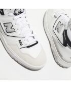 Baskets 650 blanc/noir