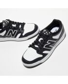 Baskets 480 noir/blanc