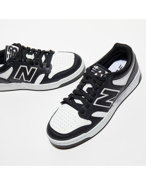 Baskets 480 noir/blanc