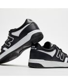 Baskets 480 noir/blanc