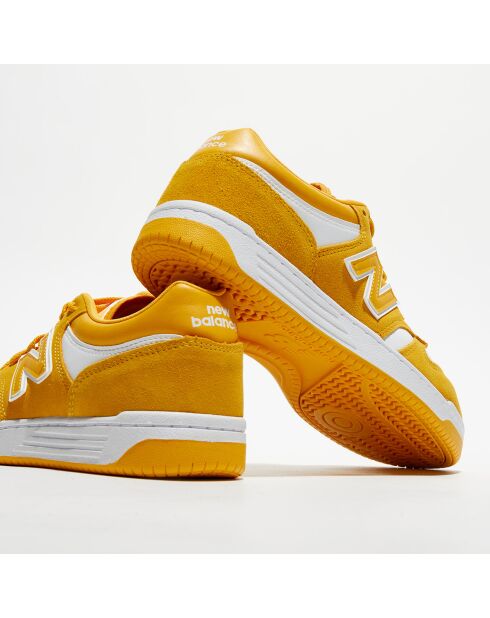 Baskets 480 jaune/blanc