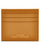 Porte-cartes simple Saint Germain marron - 10x9x0.3 cm