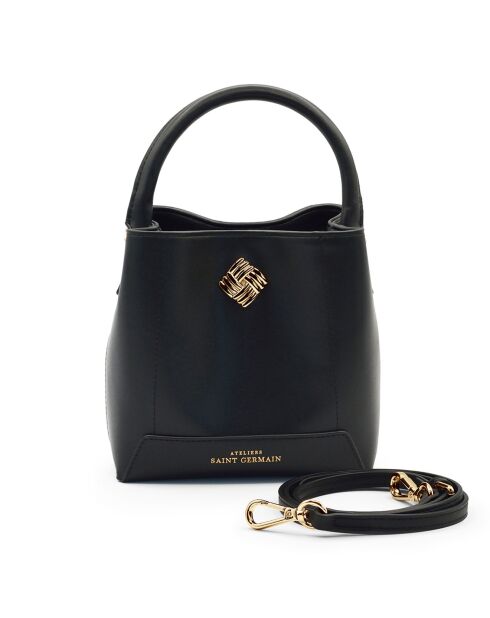 Sac Seau Auteuil noir - 17x17x10 cm