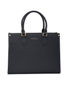 Sac cabas Cabourg noir - 36x28.5x13.5 cm