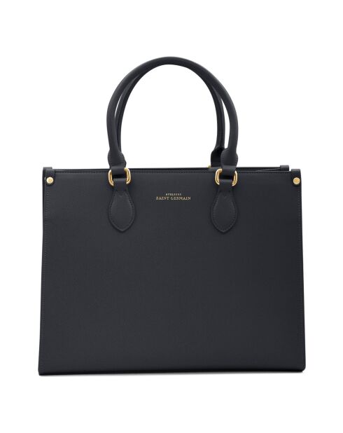 Sac cabas Cabourg noir - 36x28.5x13.5 cm