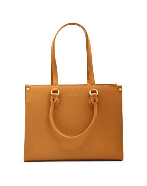 Sac cabas Cabourg marron - 37x28.5x13.5 cm