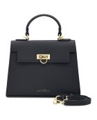 Sac à main Cannes noir - 26x20x11 cm