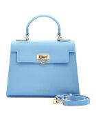 Sac à main Cannes bleu - 26x20x11 cm