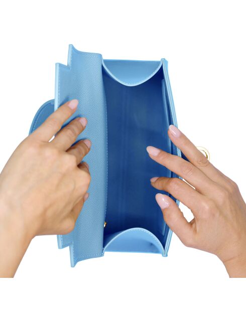 Sac à main Cannes bleu - 26x20x11 cm