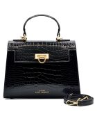Sac à main Cannes noir - 27x20x11 cm