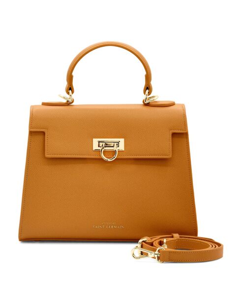 Sac à main Cannes marron - 26x20x11 cm