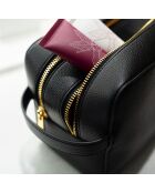 Trousse de Toilette Chatel noire - 27.5x15.5x12.5 cm