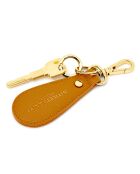 Porte-clés Tab marron - 4.5x12.5x1.0 cm