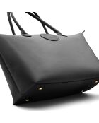Sac porté épaule Etretat noir - 42x25x19 cm
