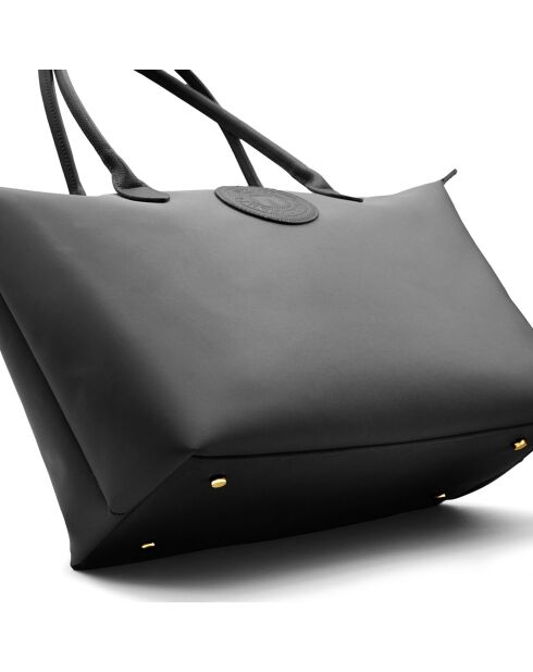 Sac porté épaule Etretat grand modèle noir - 42x25x19 cm