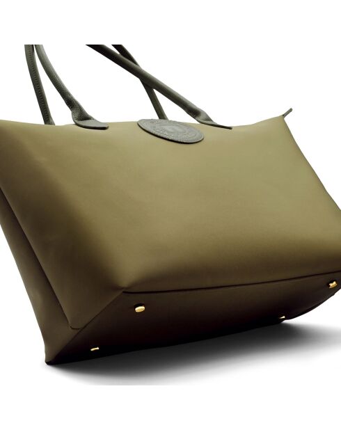 Sac porté épaule Etretat grand modèle vert kaki - 42x25x19 cm