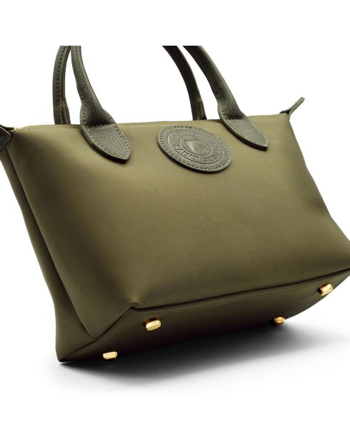 Sac à main Etretat petit modèle vert kaki - 24x15x11 cm